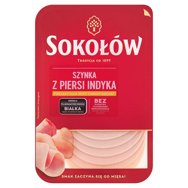 Sokołów Szynka z piersi indyka 120 g