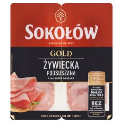 Sokołów Gold Kiełbasa żywiecka podsuszana 2 x 50 g