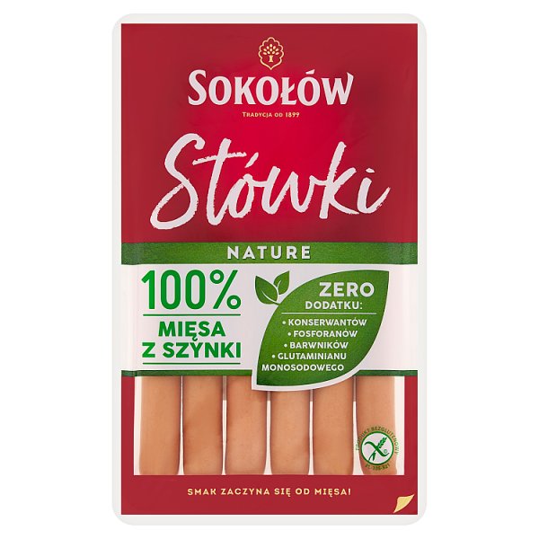 Sokołów Stówki Parówki z szynki 200 g