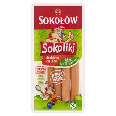 Parówki Sokoliki drobiowe 