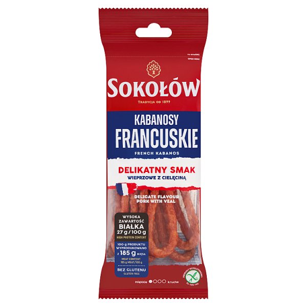 Sokołów Kabanosy francuskie 100 g