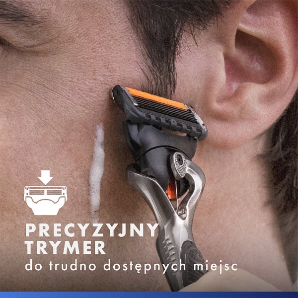 Gillette ProGlide Wkłady wymienne z 5 ostrzami i precyzyjnym trymerem