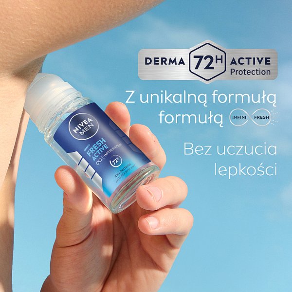 Nivea MEN Fresh Active Antyperspirant roll-on 50ml