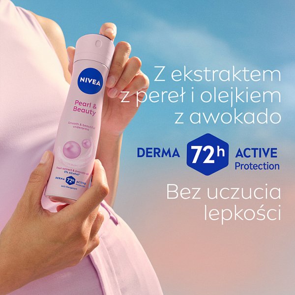 Nivea Pearl &amp; Beauty Antyperspirant w spray&#039;u, 150ml