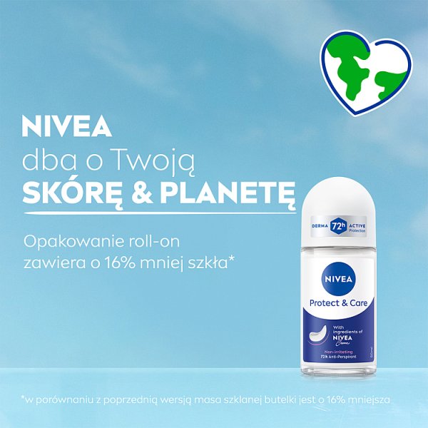 Nivea Protect &amp; Care Antyperspirant Roll ON 50 ml