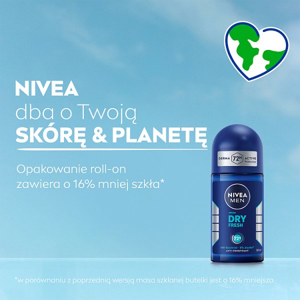 Nivea MEN DRY Fresh Antyperspirant Roll ON 50 ml