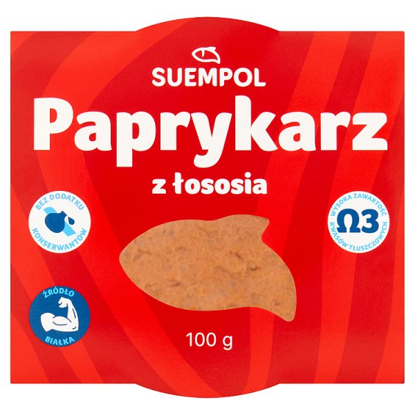 Suempol Paprykarz z łososia 100 g