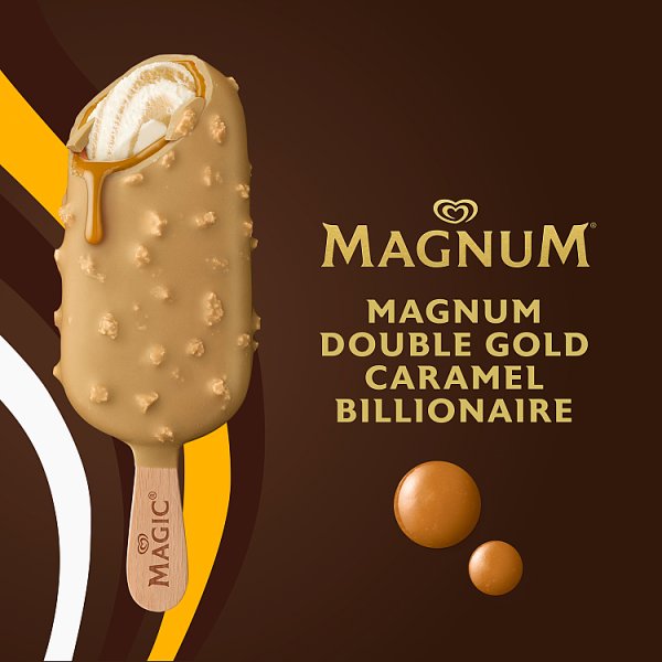 Magnum Double Gold Caramel Billionaire Lody 85 ml