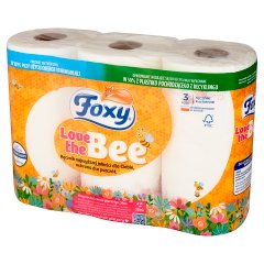 Foxy Love the Bee Ręczniki kuchenne 3 rolki