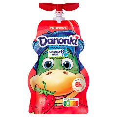 Danone Danonki Jogurt truskawka 70 g
