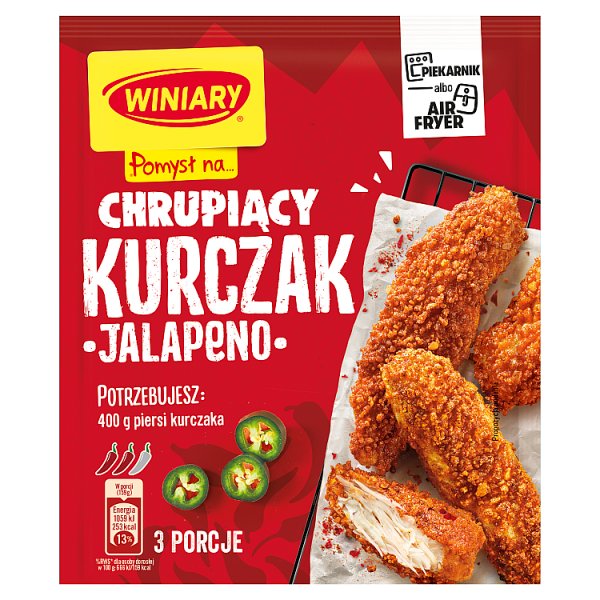 Winiary Pomysł na... Chrupiący kurczak jalapeno 70 g
