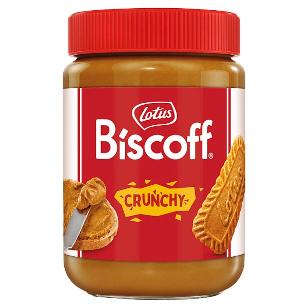Biscoff Crunchy Krem do smarowania z herbatnikami karmelizowanymi 380 g