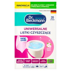 Dr. Beckmann Spring Fresh Uniwersalne listki czyszczące 44 g (20 sztuk)