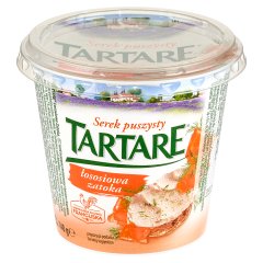 Tartare Serek puszysty łososiowa zatoka 140 g