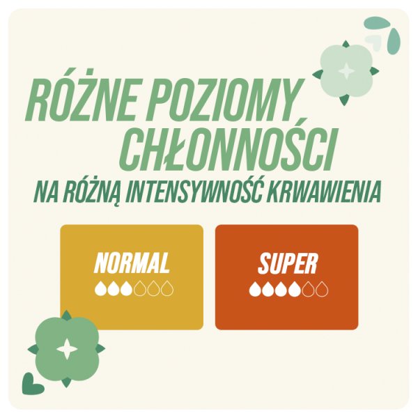 O.B. Organic Normal Tampony 16 sztuk