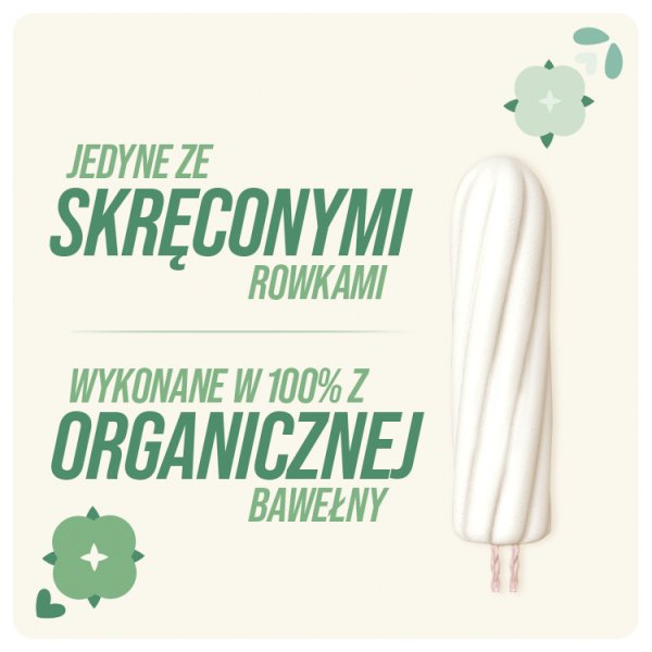 O.B. Organic Normal Tampony 16 sztuk