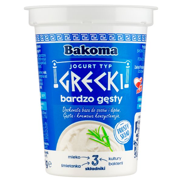 Bakoma Jogurt typ grecki 370 g