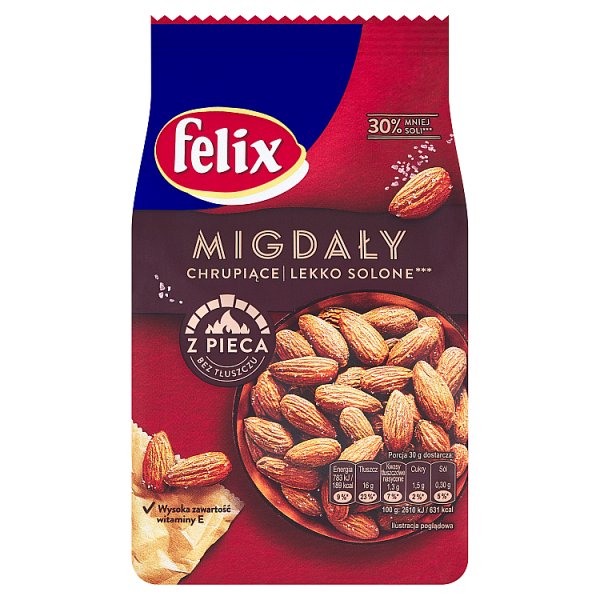 Felix Migdały chrupiące lekko solone 180 g