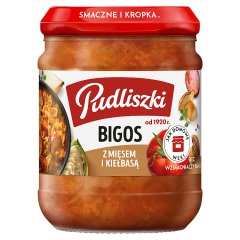 Pudliszki Bigos z mięsem i kiełbasą 450 g