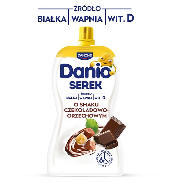 Danio Serek o smaku czekoladowo-orzechowym 120 g