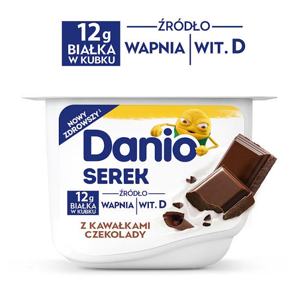 Danio Serek z kawałkami czekolady 200 g