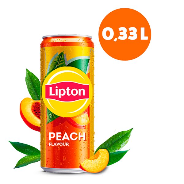 Lipton Ice Tea Peach Napój niegazowany 330 ml