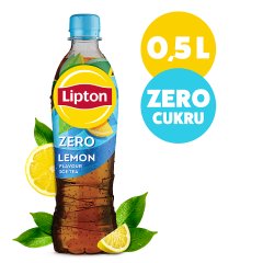 Lipton Ice Tea Lemon Flavour Zero Napój niegazowany 500 ml