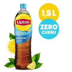 Lipton Ice Tea Lemon Flavour Zero Napój niegazowany 1,5 l