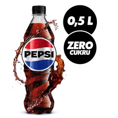 Pepsi-Cola Zero cukru Napój gazowany o smaku cola 500 ml