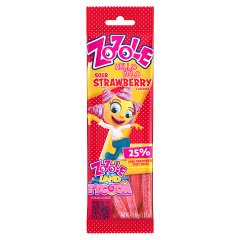 Zozole Hello Żelo Żelki o smaku truskawkowym super kwaśne 75 g