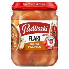 Pudliszki Flaki wołowe po zamojsku 450 g