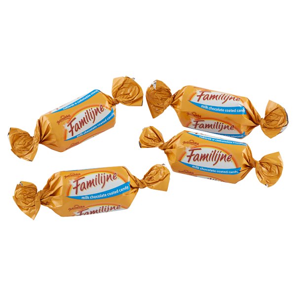 Familijne Cukierki w czekoladzie mlecznej z kremem o smaku śmietankowym z dodatkiem wafli 2,5 kg