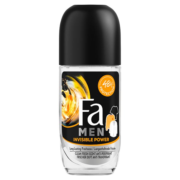 Fa Men Invisible Power Antyperspirant w kulce 50 ml