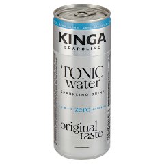 Kinga Sparclino Zero Gazowany napój bezalkoholowy o smaku toniku 250 ml