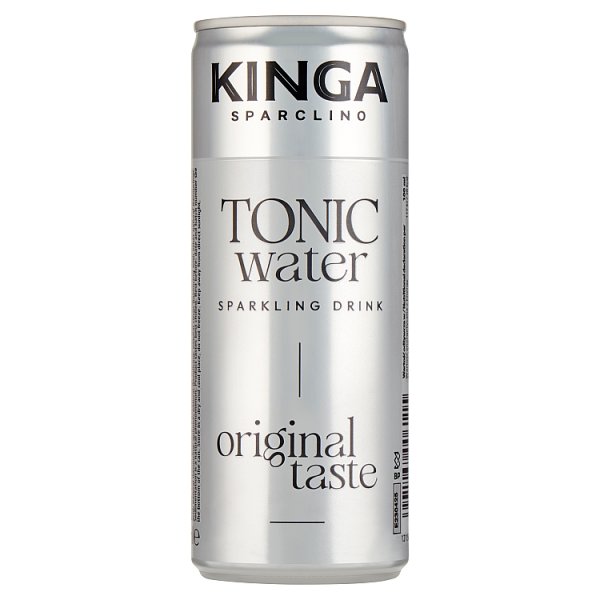 Kinga Sparclino Gazowany napój bezalkoholowy o smaku toniku 250 ml