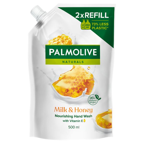 Palmolive Naturals Milk &amp; Honey mydło w płynie do mycia rąk