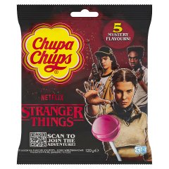 Chupa Chups Stranger Things Lizaki wielosmakowe 120 g (10 sztuk)