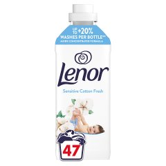 Lenor Płyn do płukania tkanin,  47 prań, Sensitive Cotton Fresh