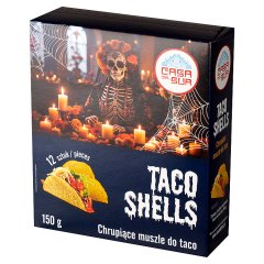 Casa Del Sur Chrupiące muszle do taco 150 g (12 sztuk)
