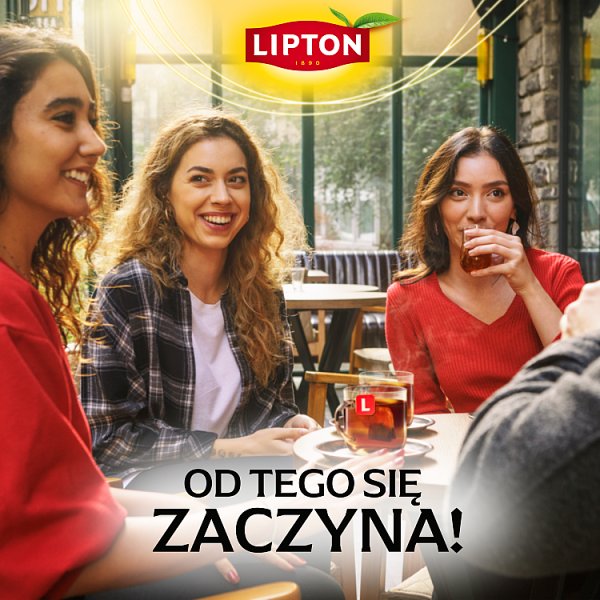 Lipton English Breakfast Herbata czarna 100 g (50 torebek)
