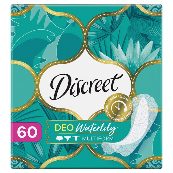 Wkładki higieniczne Discreet Oddychający materiał Multiform Waterlilly