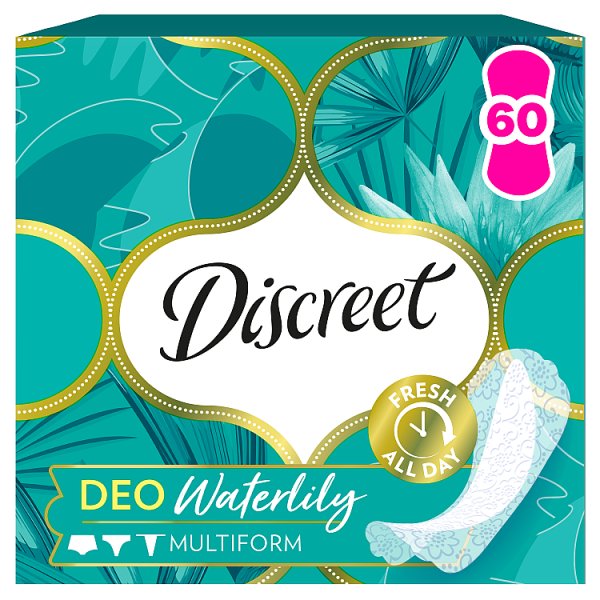 Wkładki higieniczne Discreet Oddychający materiał Multiform Waterlilly