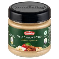 Primavika Pasta z nerkowców jabłko i cynamon 185 g