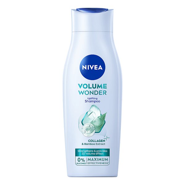 Nivea Volume Strength Szampon pielęgnujący do włosów 400 ml