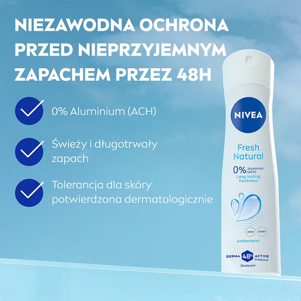 Nivea Fresh Natural Dezodorant Spray 150ml