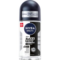 Nivea MEN Antyperspirant w Kulce Black&White Invisible Original 50 ml