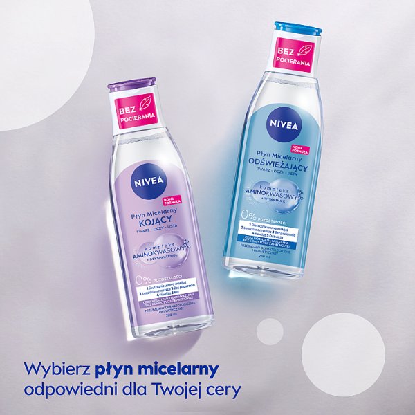 Nivea Kojący Płyn Micelarny do cery wrażliwej i nadwrażliwej 200 ml