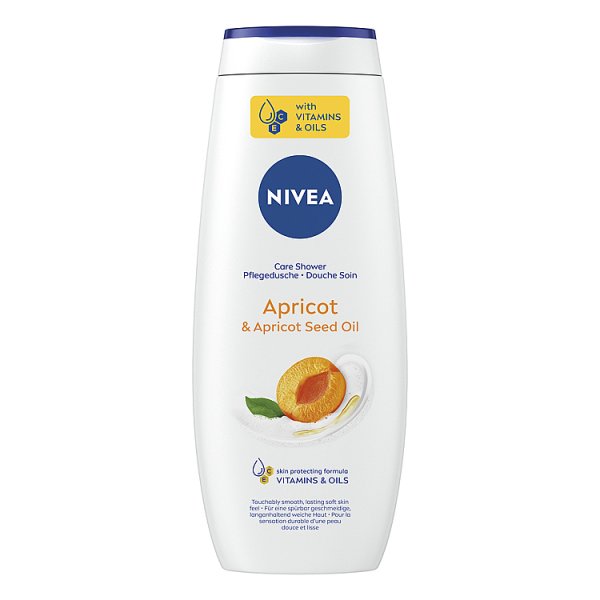 Nivea Apricot &amp; Apricot Seed Oil Kremowy żel pod prysznic 500 ml