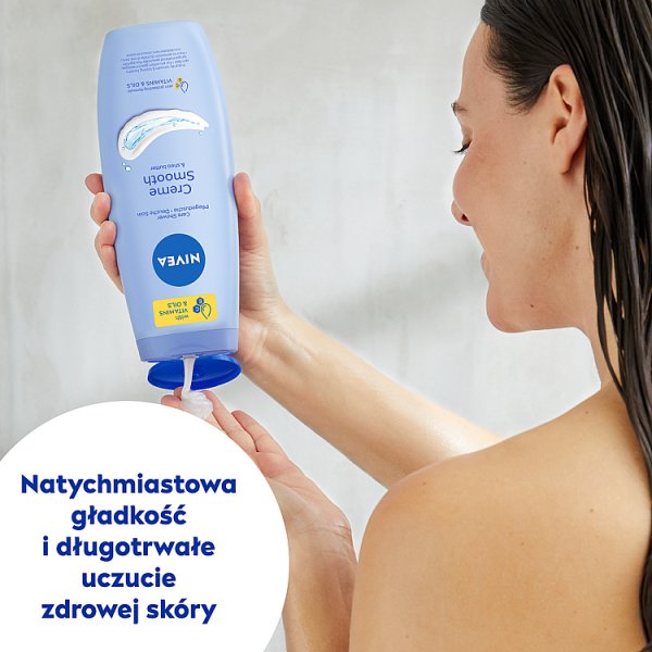Nivea Creme Smooth Kremowy żel pod prysznic 500 ml