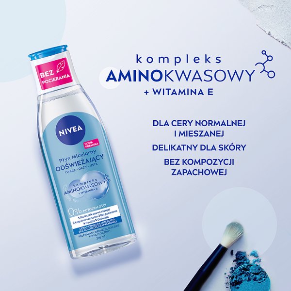 Nivea Płyn Micelarny Nivea Odświeżający dla cery normalnej i mieszanej 200 ml